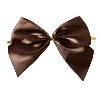 Double Face Satin Twist Tie Bows