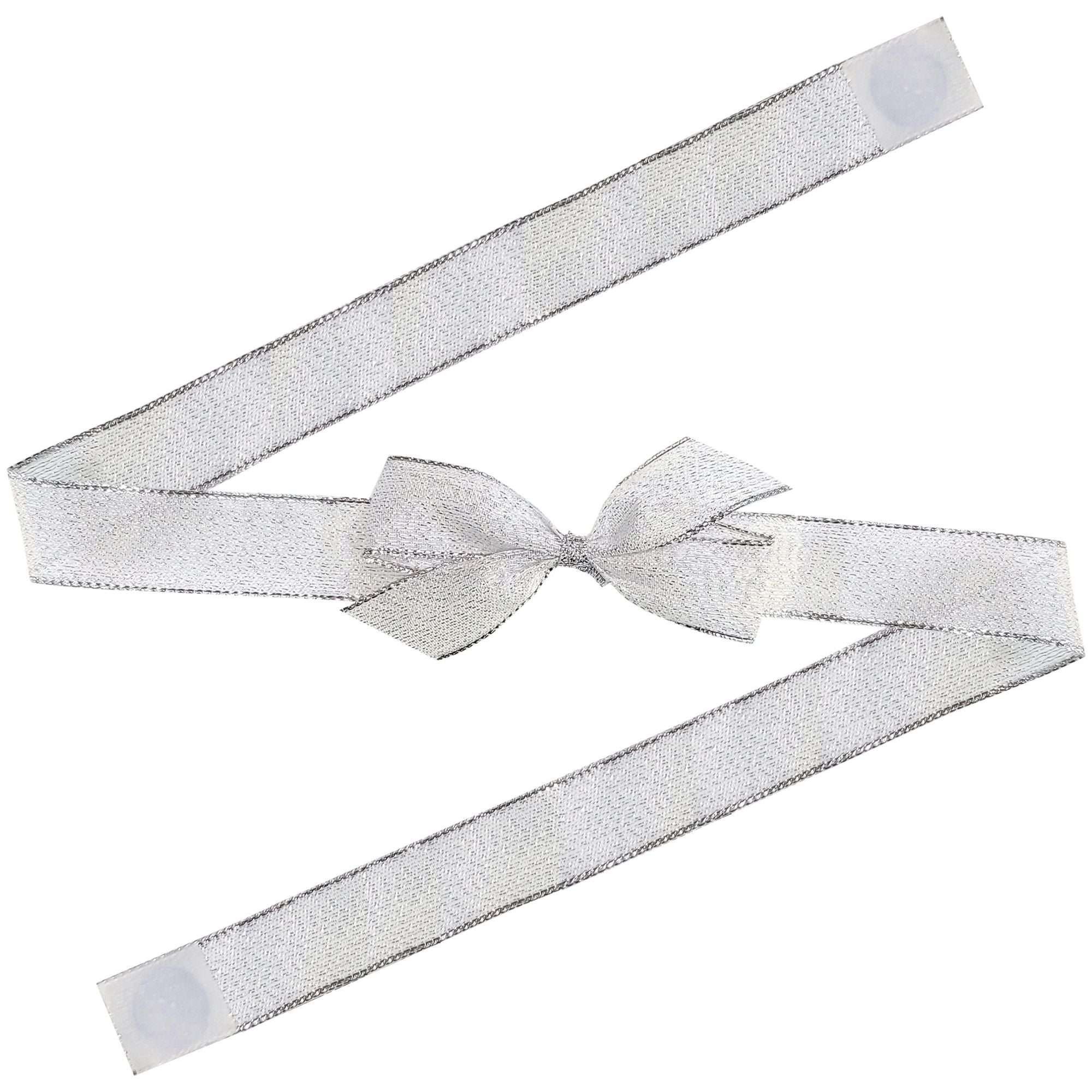Metallic Illume Bow with Ribbon Wrap
