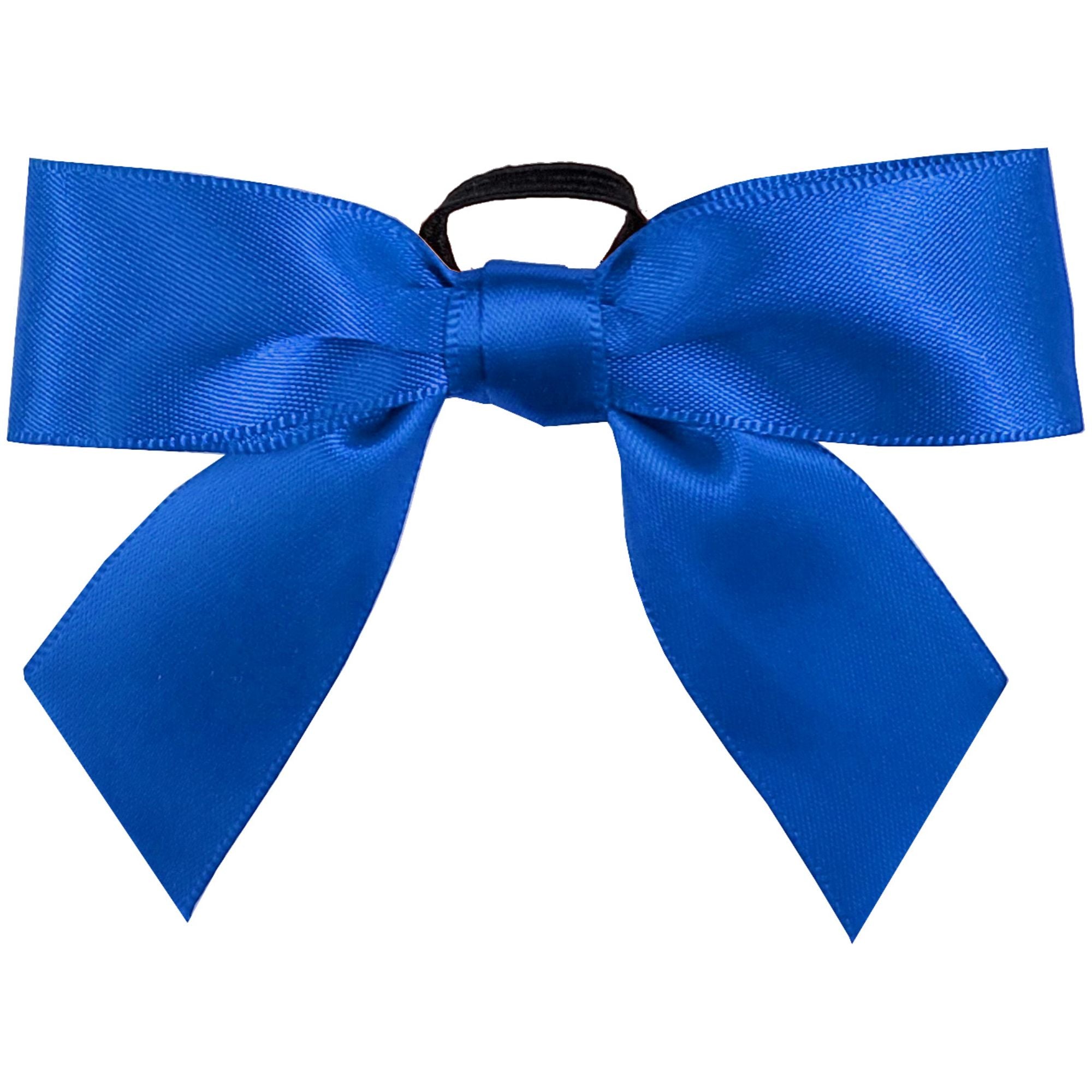 Pre-Tied Satin Bow with Elastic Ring