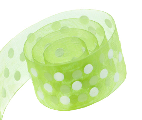Pop Dot - Puff Dot Organdy Chiffon, 1-1/2 in