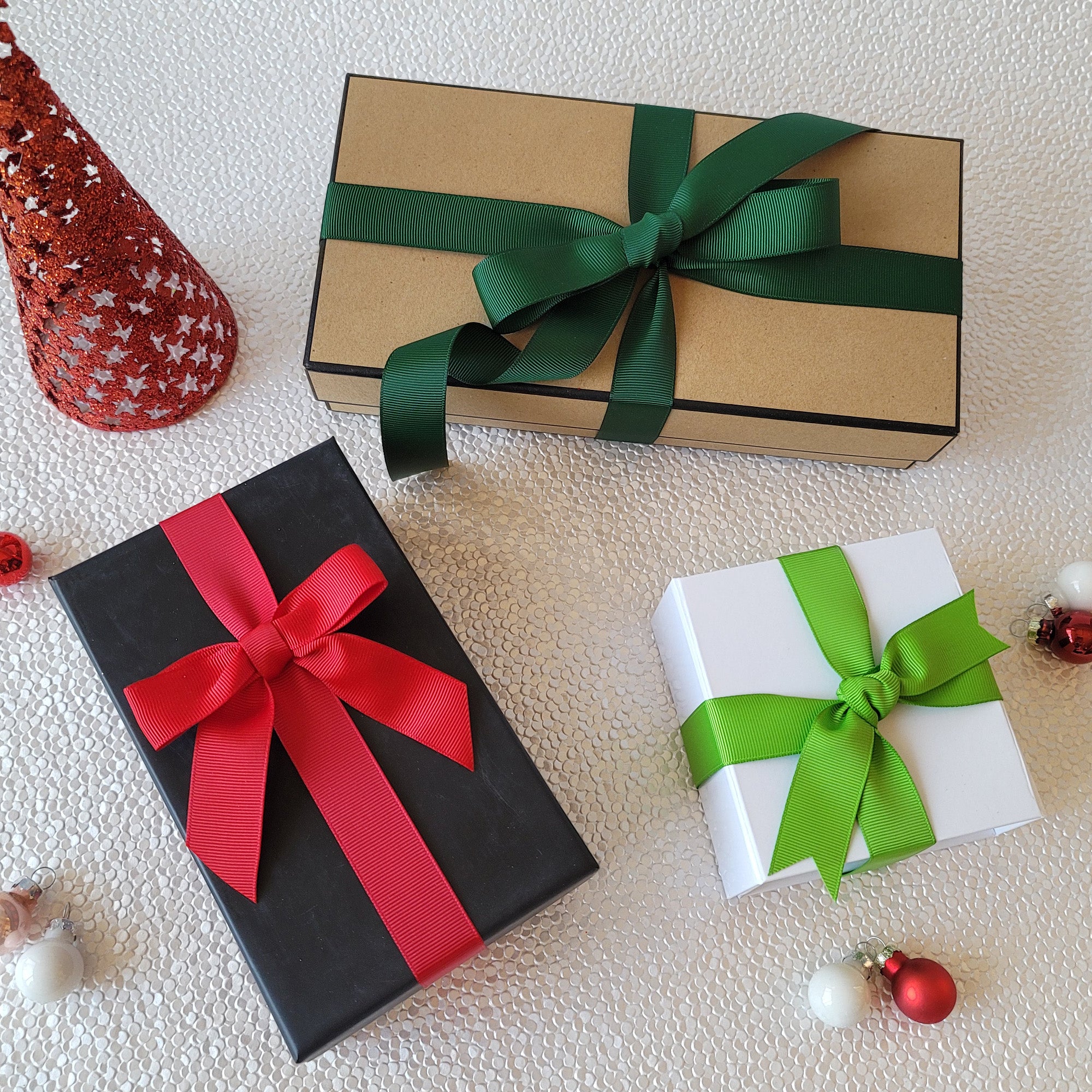 20-Color Grosgrain Ribbon Pack (7/8" × 2 yds)