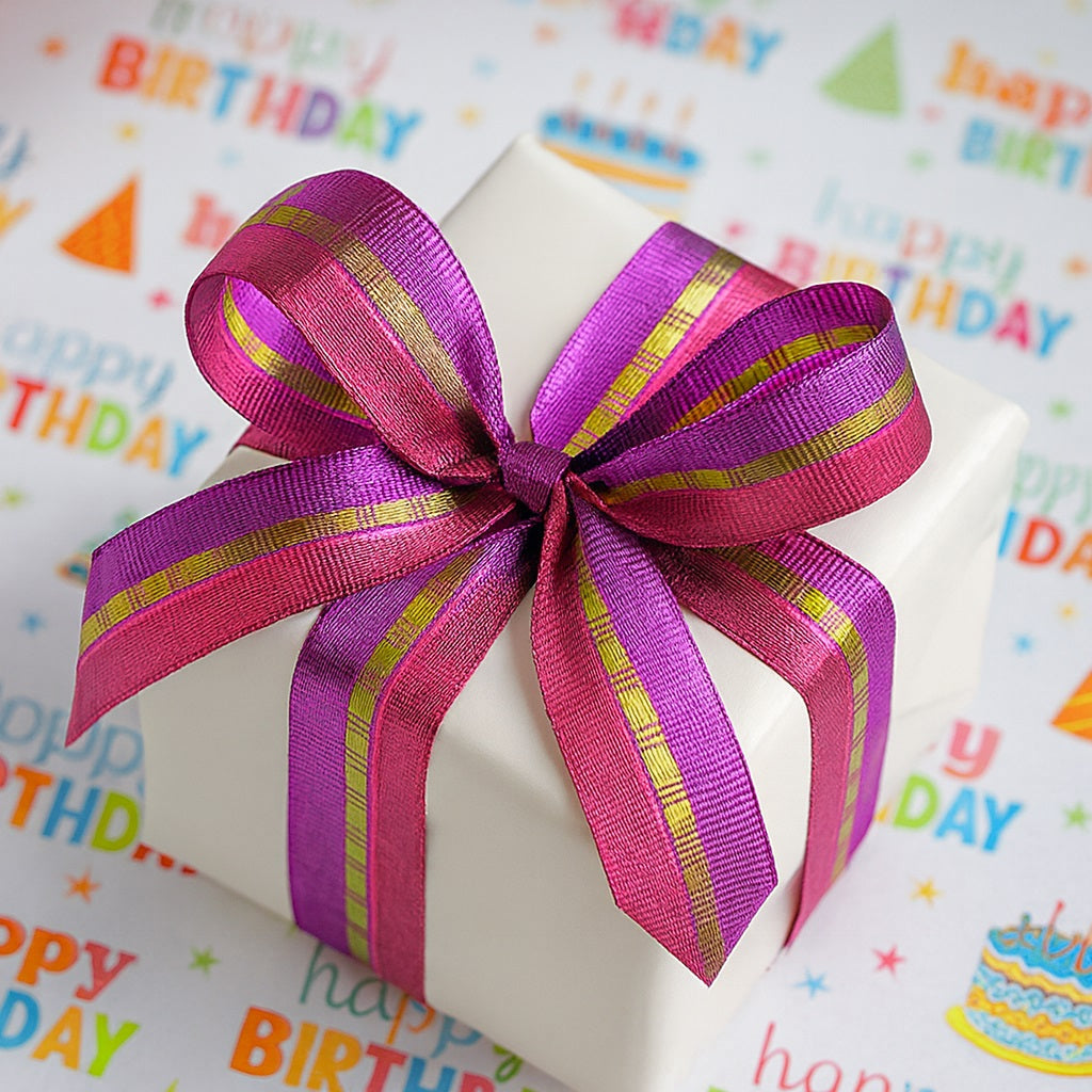 Shine - Metallic Striped (Wire-Edged)