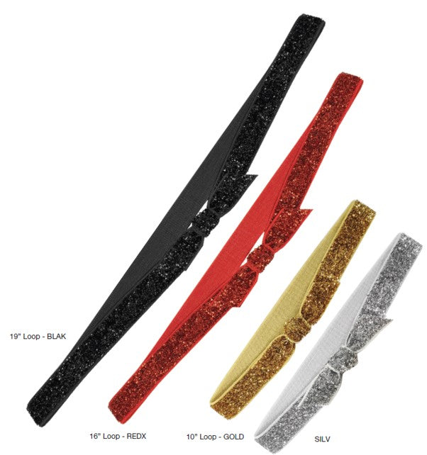 Metallic Velvet Stretch Loop