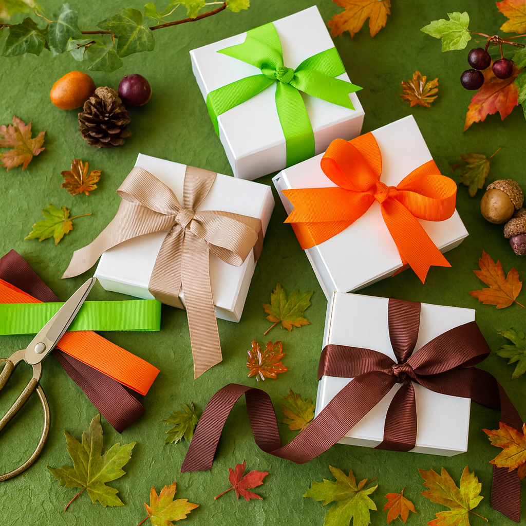 20-Color Grosgrain Ribbon Pack (7/8" × 2 yds)