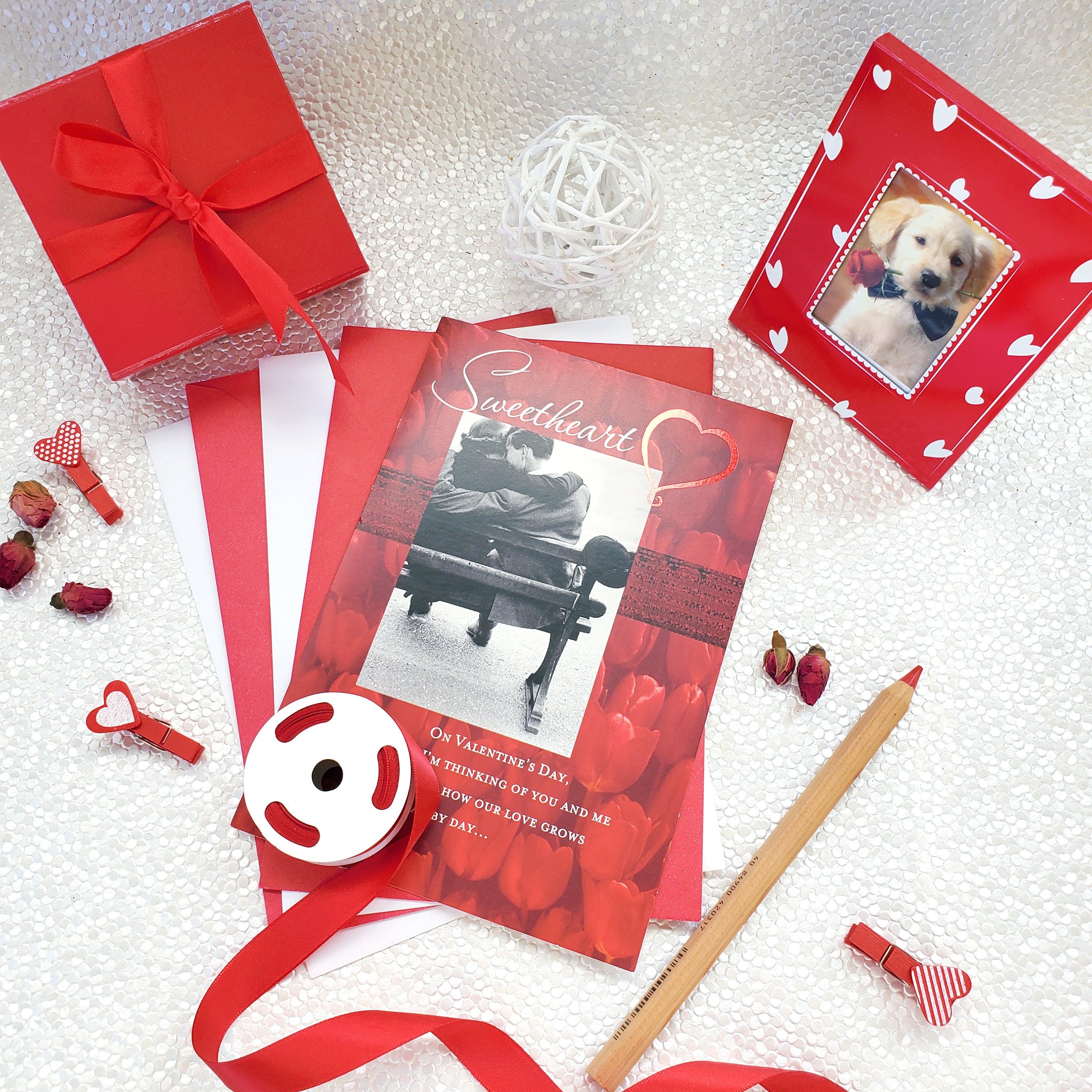 9-Color Single-Face Satin Ribbon Pack (3/8" × 12 yds)