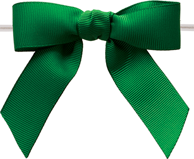 Grosgrain Twist Tie Bows