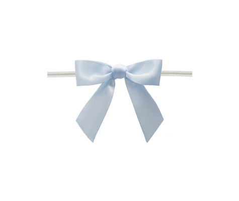 Satin Twist-Tie Bows