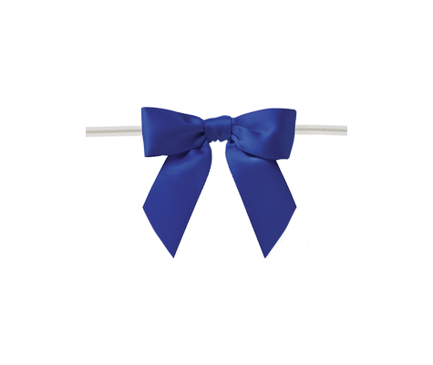 Satin Twist-Tie Bows