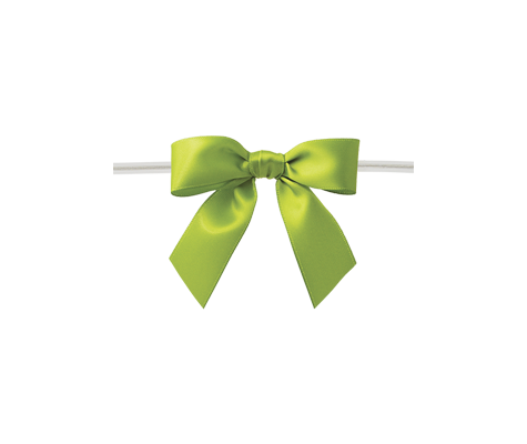 Satin Twist-Tie Bows