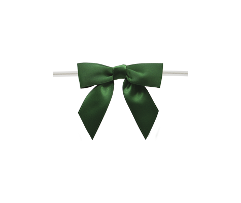 Satin Twist-Tie Bows