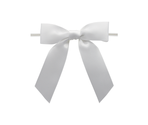 Satin Twist-Tie Bows