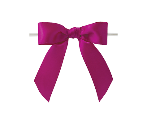 Satin Twist-Tie Bows