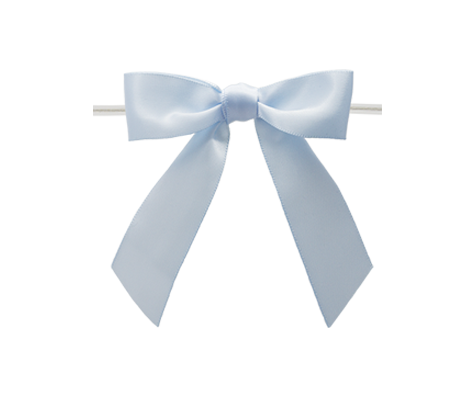 Satin Twist-Tie Bows