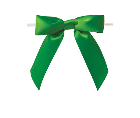Satin Twist-Tie Bows