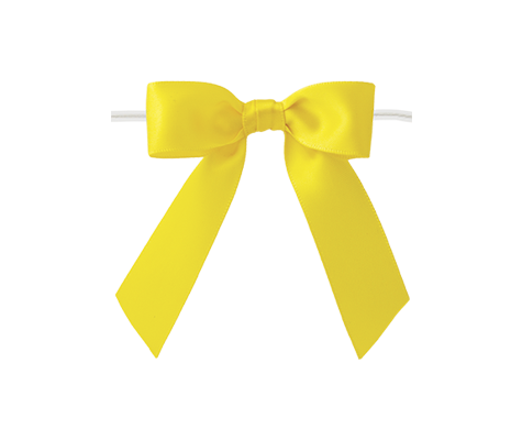 Satin Twist-Tie Bows