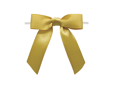 Satin Twist-Tie Bows