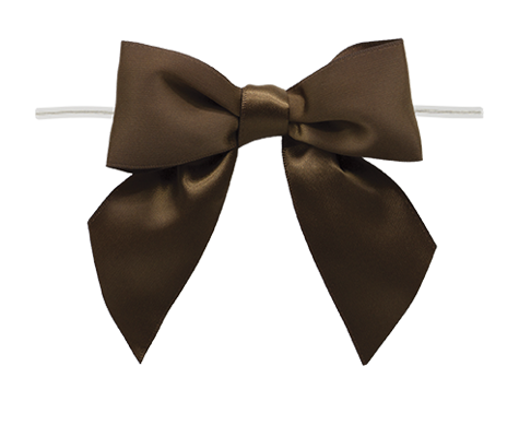 Packaging Express_0850 Brown Twist Tie Bow