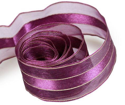 Packaging Express_Plum Chic Sheer (Wire Edged)