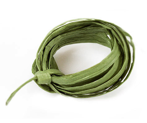 Packaging Express_0563 Olive Paper Raffia