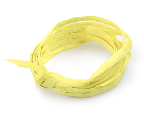 Packaging Express_0617 Yellow Paper Raffia