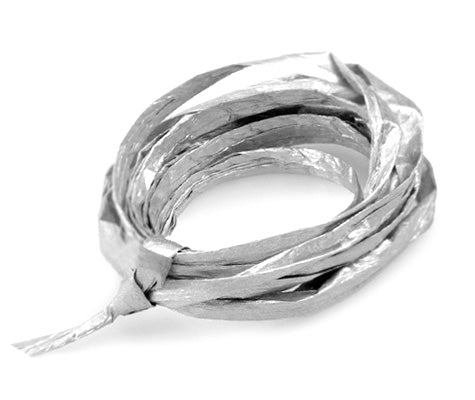 Packaging Express_SILVER Paper Raffia