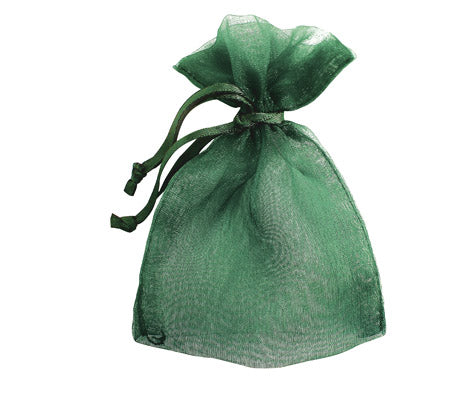 Packaging Express_Hunter Green Sheer Pouch