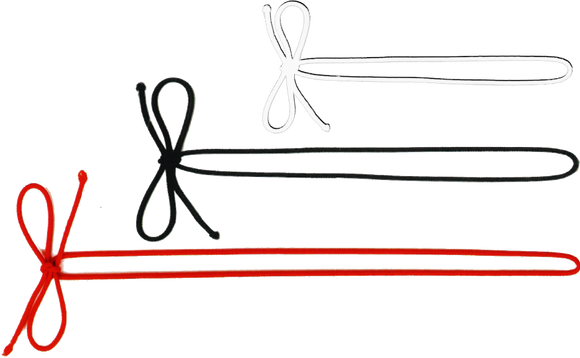 Pre-Tied Elastic Bow / Matte Stretch Loop