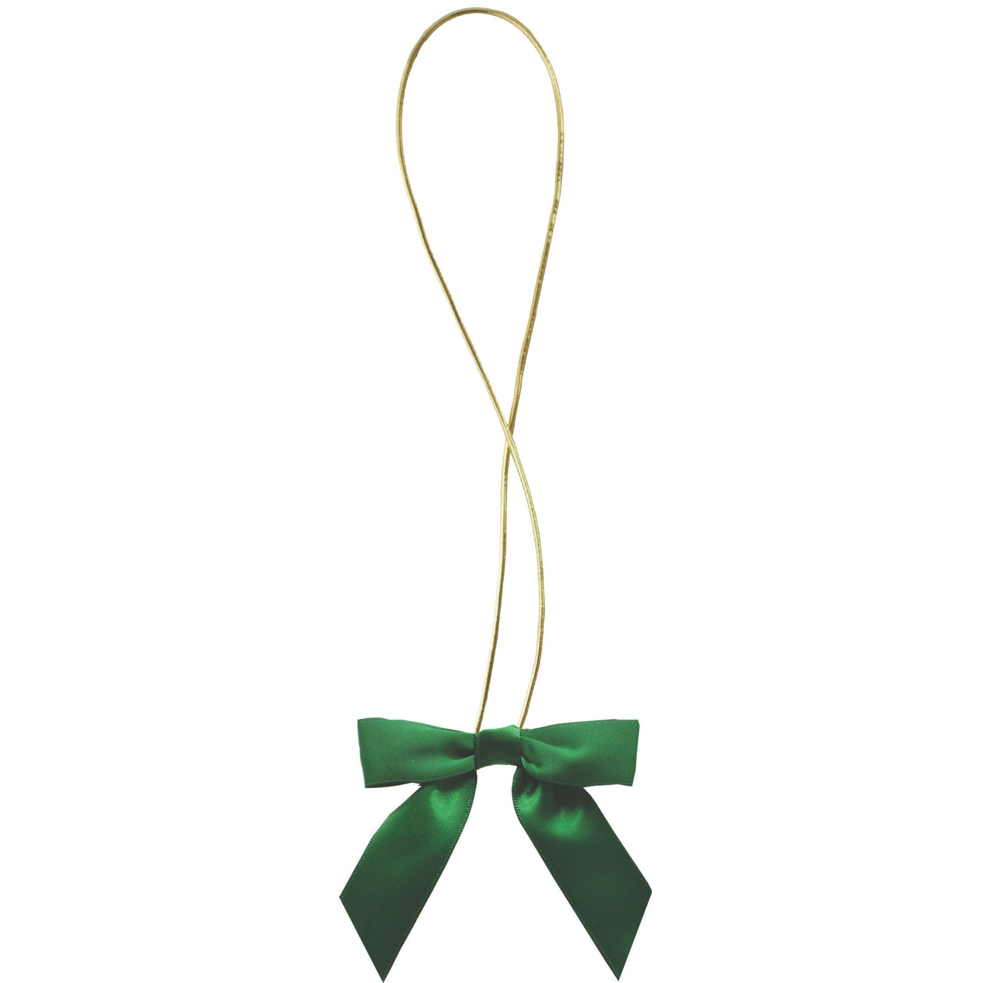 Satin Bow with Elastic Loop