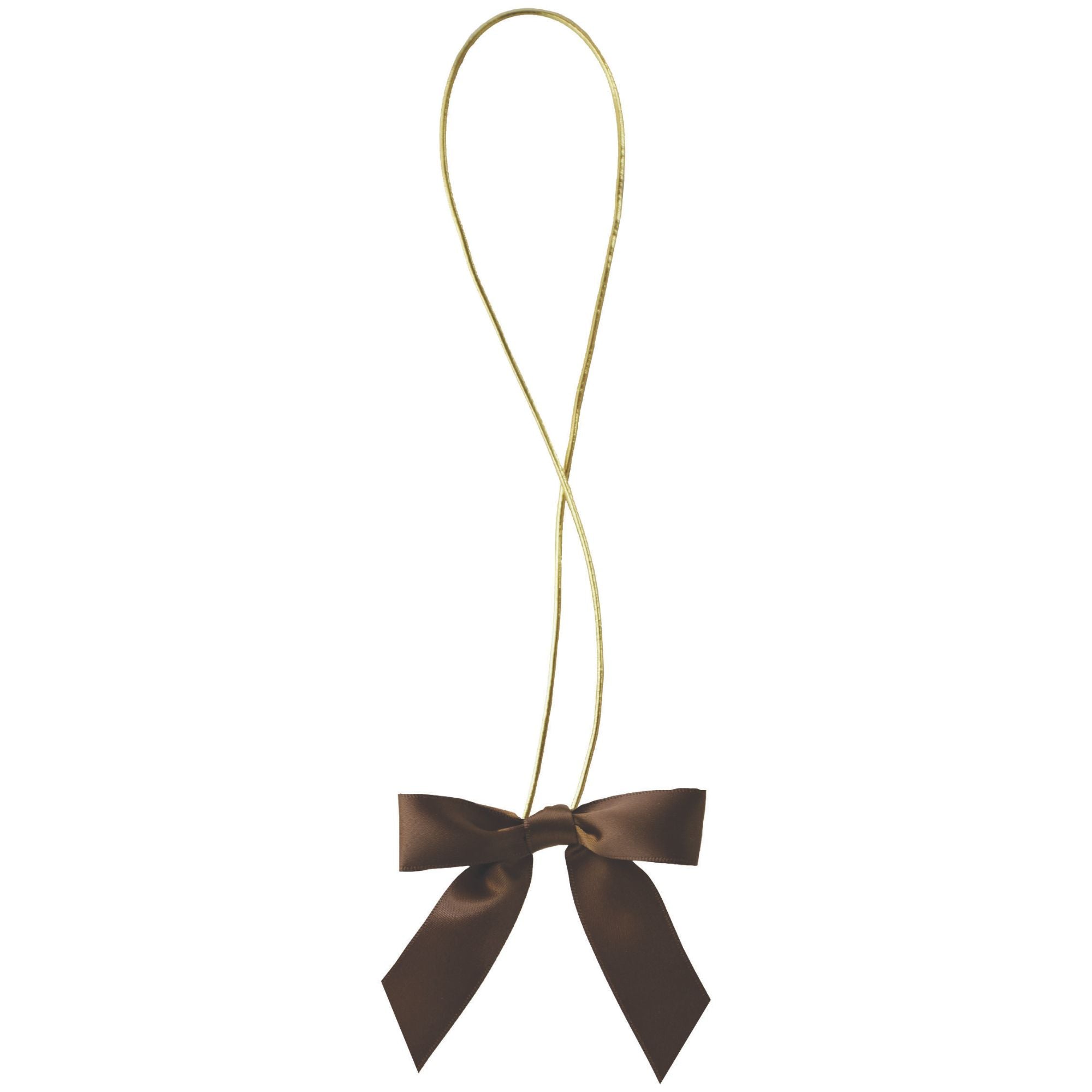 Satin Bow with Elastic Loop