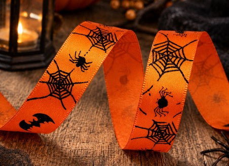 Halloween Spiderweb Print