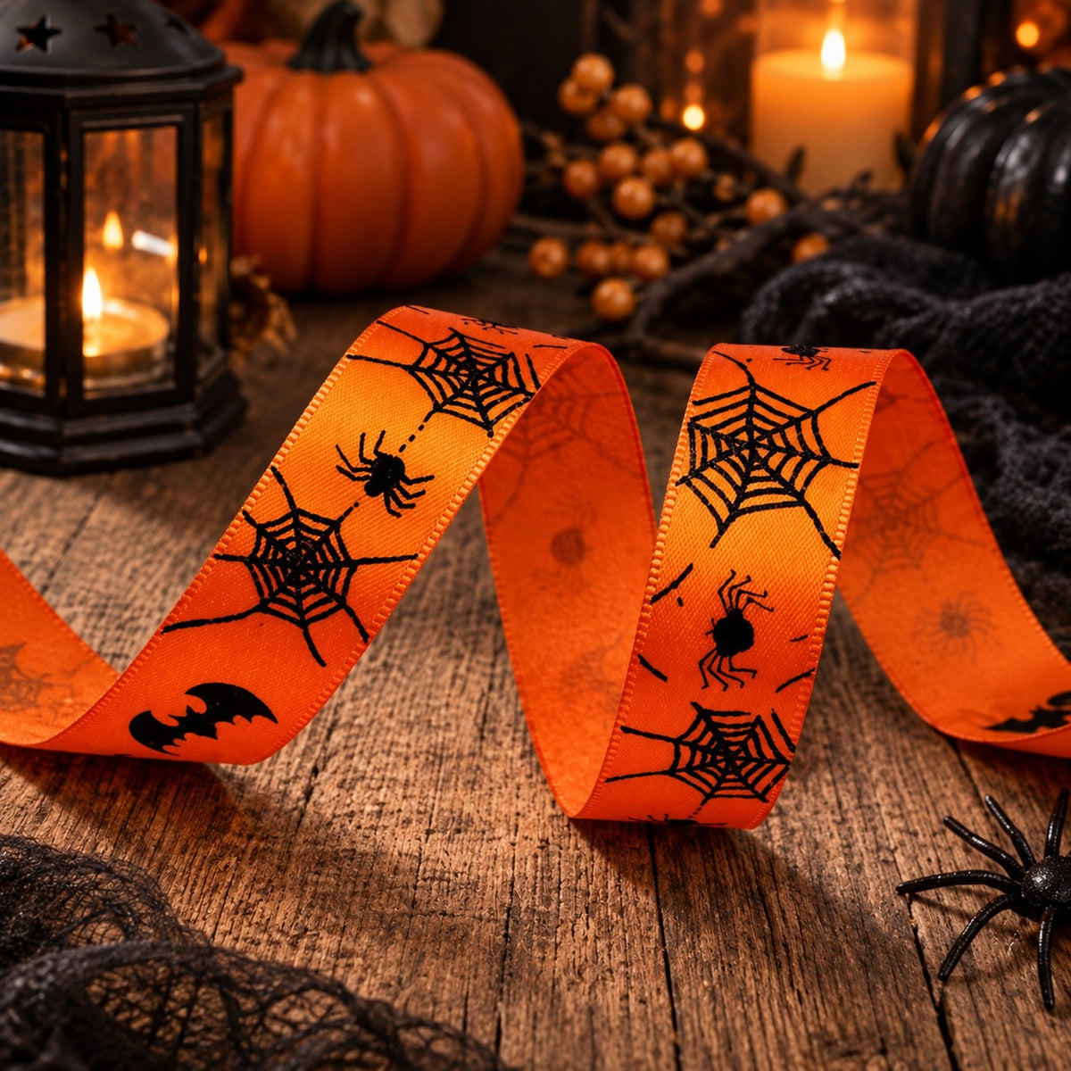 Halloween Spiderweb Print
