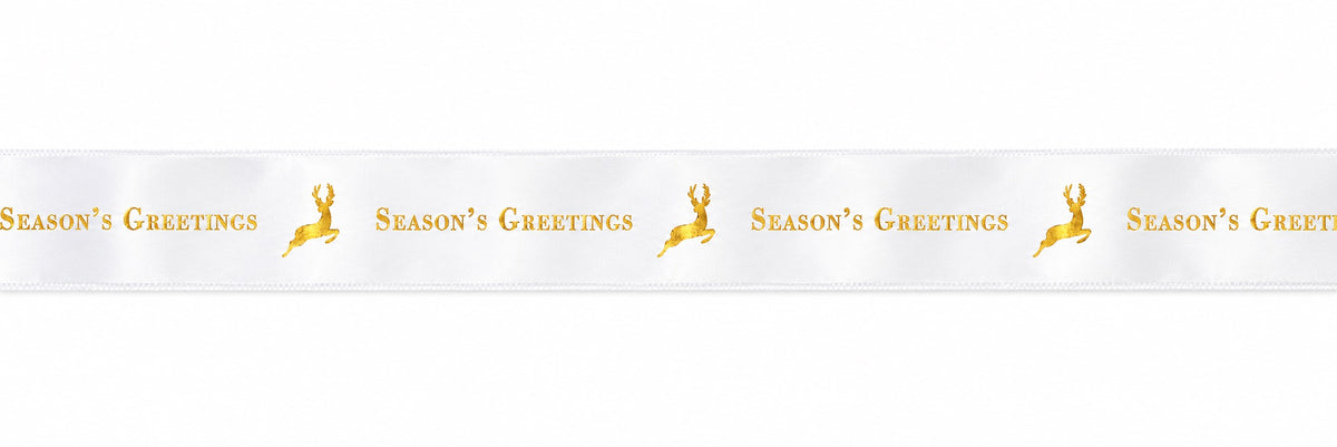 Season's Greetings Ribbon