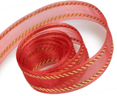 Ritzy - Chiffon with Metallic Braids