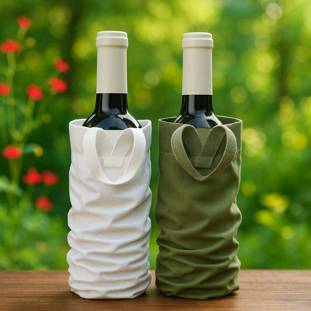 Cotton Wine Pouches