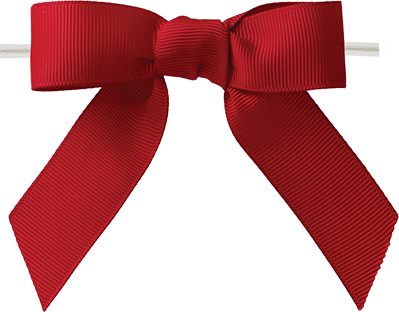 Grosgrain Twist Tie Bows