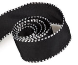 Packaging Express_0030 Black Taffeta with White Wire Edge