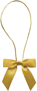Packaging Express_0690 Old Gold Bow with Elastic Loop