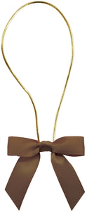 Packaging Express_0850 Brown Bow with Elastic Loop