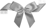 Packaging Express_0012 Silver Pretie Bow with Glue Dot