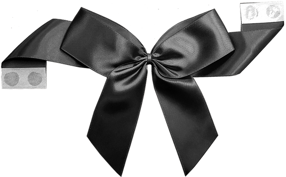 THE PAPER STUDIO La Petites Stickers 3D Black Silk Bows Black Ribbon Bows  8Pcs $5.00 - PicClick