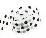 Packaging Express_0029 White Chiffon & Black Dot Puff