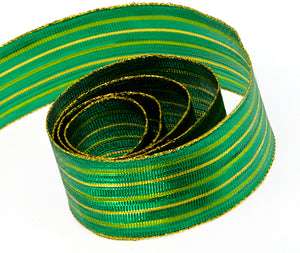 Packaging Express_Green Metal Wave (Wire Edged)