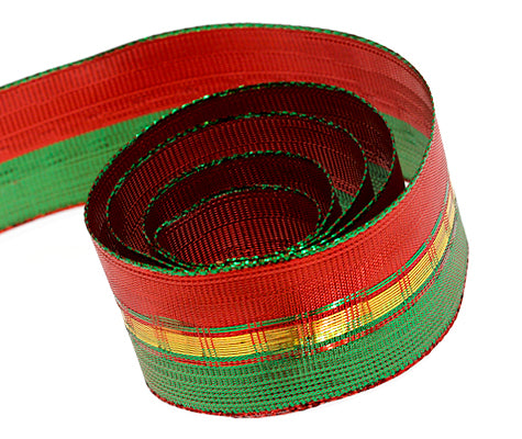 Packaging Express_Red and Green Shine (Wire Edged)