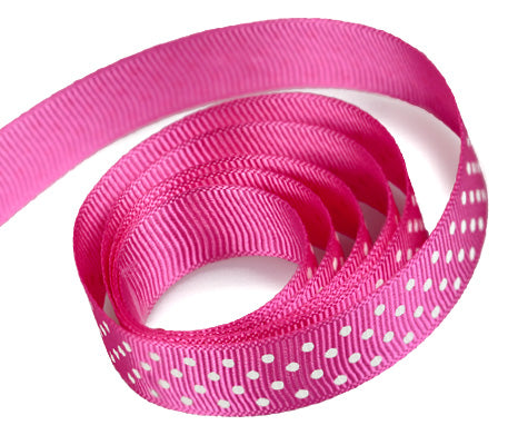 Packaging Express_0175 Shocking Pink Swiss Dot
