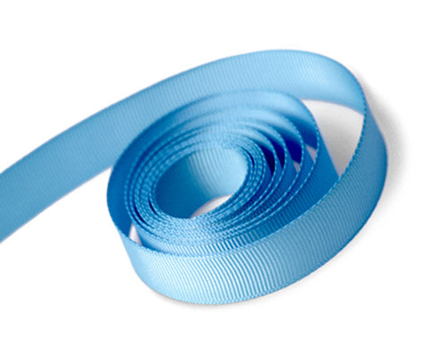 0328 Island Blue Grosgrain Ribbon