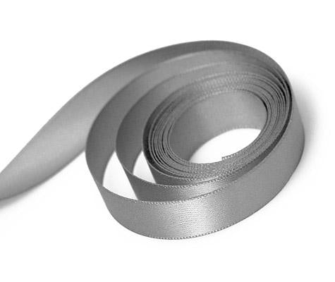 Number 2 Silver Ribon 0012 Silver Single-Face Satin Ribbon