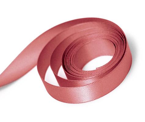 0141 Cinnabar Single-Face Satin Ribbon