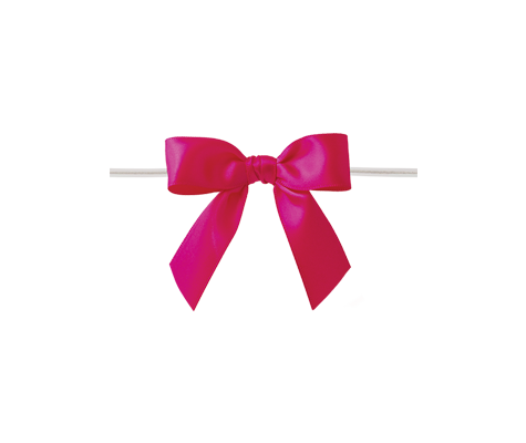 Satin Twist-Tie Bows