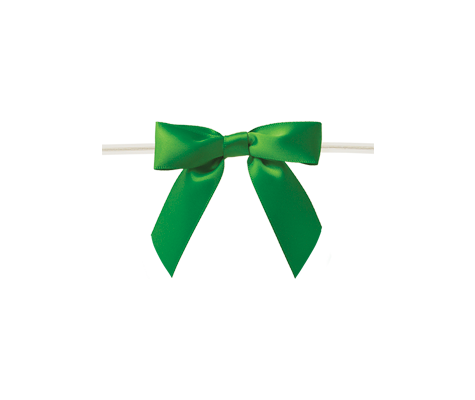 Satin Twist-Tie Bows