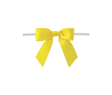 Satin Twist-Tie Bows